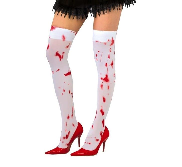 Halloween Bloederige Kousen, Hobby en Vrije tijd, Feestartikelen, Nieuw, Verzenden