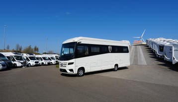 Morelo Palace 90M nieuw met daginschrijving, korting 29278, Automaat, Buscamper of Camperbus, Tot en met 2, 9 tot 10 meter