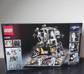 Lego Set - 10266 - Creator Expert, Icons - NASA Apollo 11, Nieuw