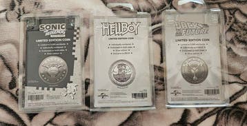 Hellboy, Back to the Future, Sonic the Hedgehog - Universal, Verzamelen, Nieuw