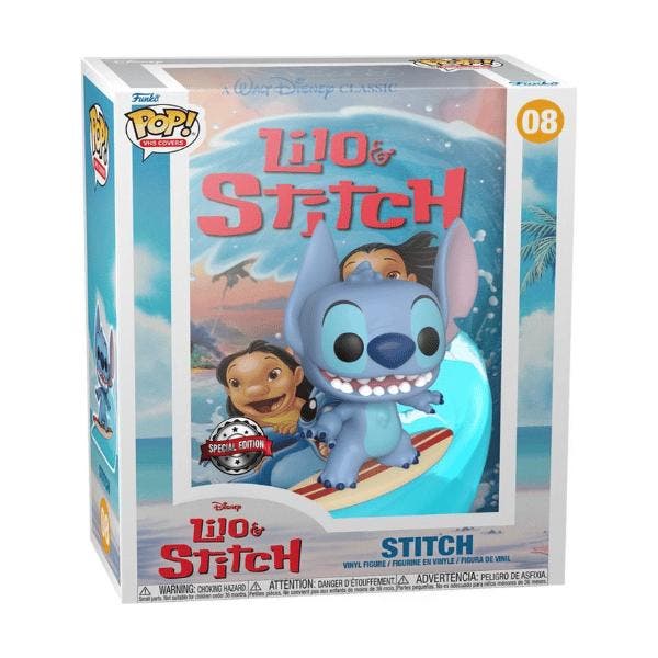 Funko Pop Disney Lilo and Stitch  Stitch on Surfboard 08  SE, Collections, Jouets miniatures, Envoi