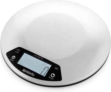 Brabantia Profile Keukenweegschaal Digitaal met Kookwekker, Verzenden