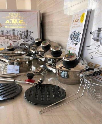 A.M.C. - Ensemble de casseroles (25) - Acier