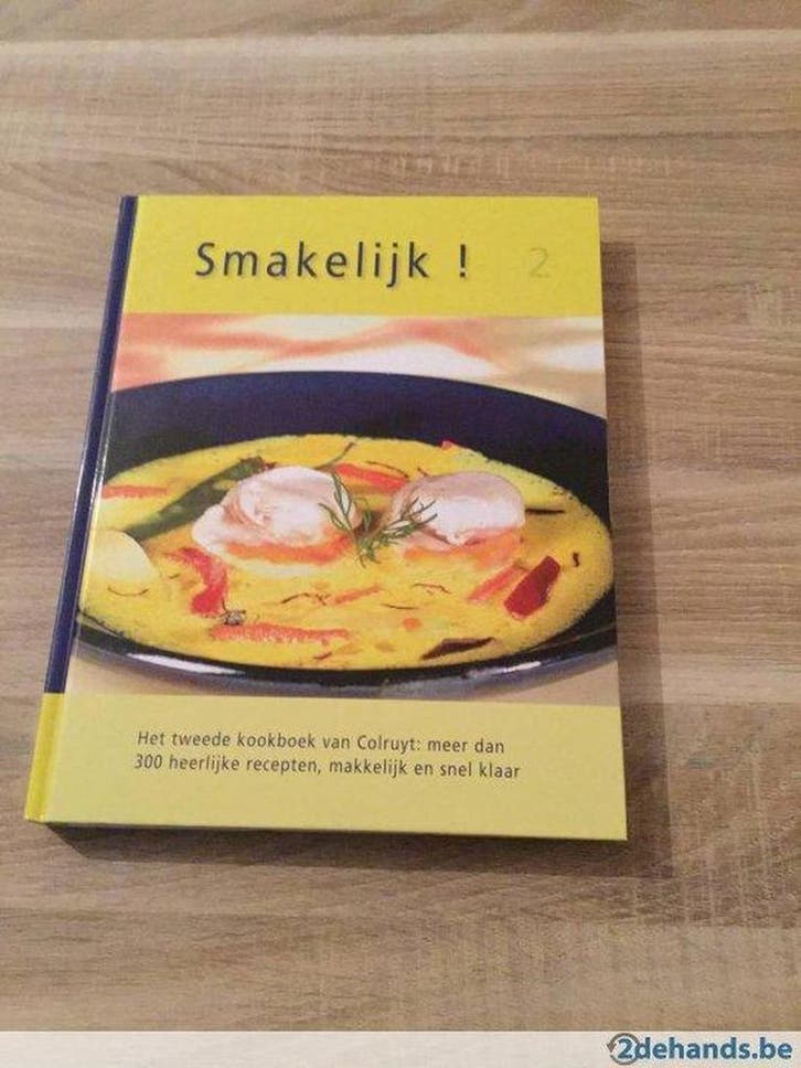 Smakelijk 2 Kookboek van Colruyt 5400141812404 Colruyt, Boeken, Overige Boeken, Zo goed als nieuw, Verzenden