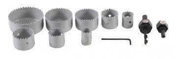 Bgs Technic Gatzaagset diameter 19 - 64 mm 11-dlg, Verzenden, Nieuw