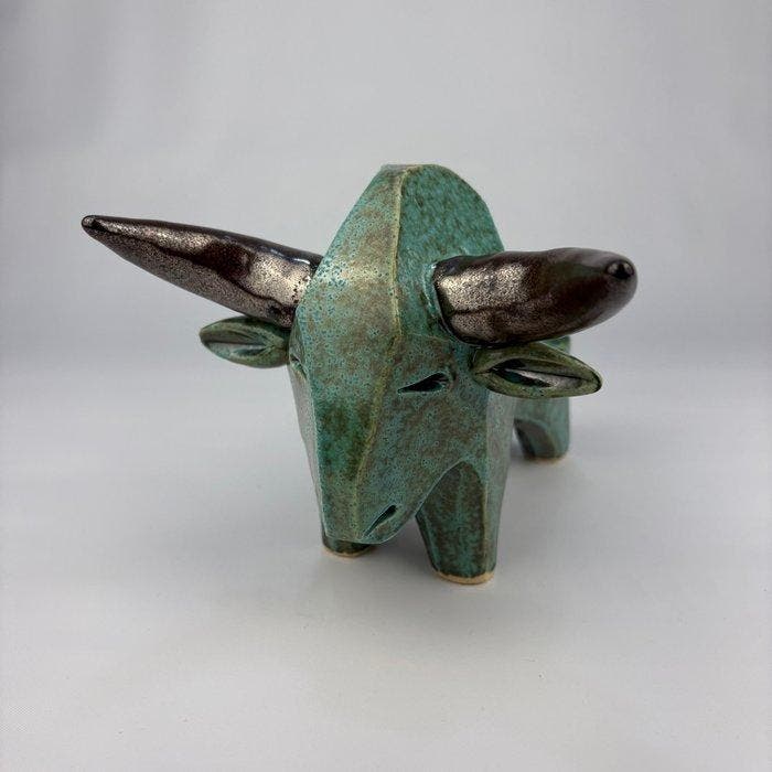 Mario Klara (1973) - Bull, Antiek en Kunst, Kunst | Designobjecten