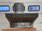 RVS Afzuigkap, B90 x D107 x H57 cm, zonder motor, Nieuw in verpakking