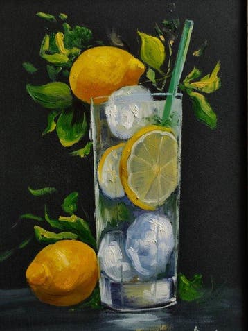 Franco Bencivenga (1953) - Cocktail al limone