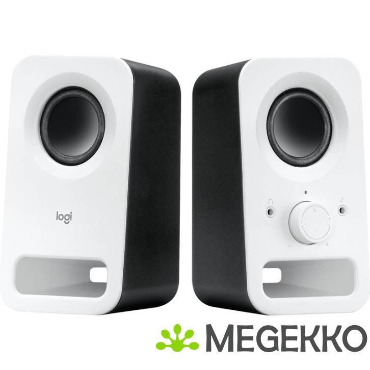 Logitech speakers Z150 Wit, Computers en Software, Pc speakers, Nieuw, Verzenden