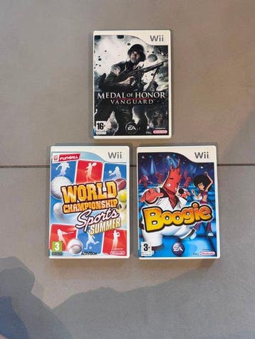 Nintendo - Wii - Nintendo Wii Games Bundle 9 Games – incl., Nieuw