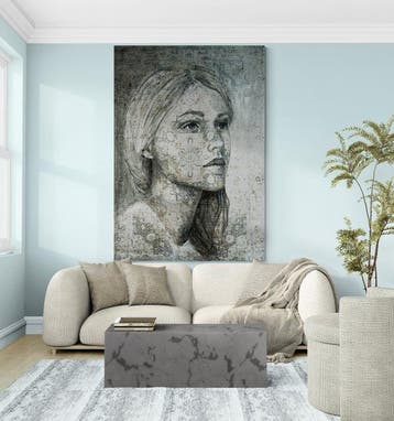 Jacqueline Klein Breteler - “Tomorrow.”-painting on a