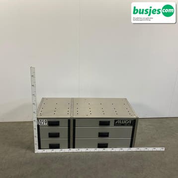 Aluca bedrijfswageninrichting 1155x520x450mm (3059), Verzenden