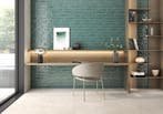 Wandtegel Sottocer Gra Green Groen Glans 7,5x30 (Muurtegels), Nieuw, 20 tot 40 cm, 10 m² of meer, Wandtegels
