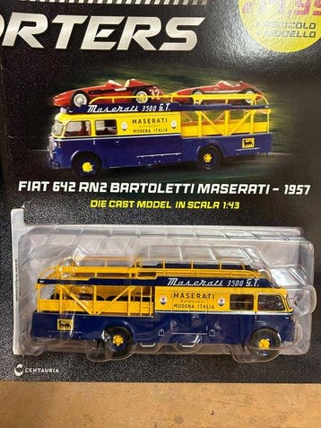 Centauria 1:43 - Camion miniature (2) - Fiat 642 RN2