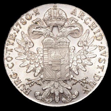 Autriche. Marie-Thérèse. Thaler (taler) 1780 / Restrike