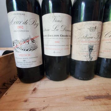 1992 Chateau la Tour de By, Vieux Chateau la Demoiselle, x 2