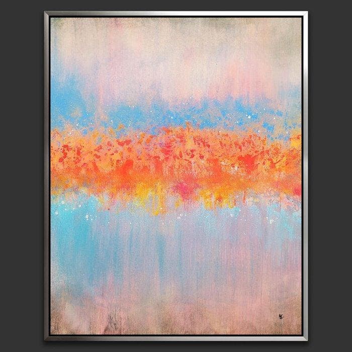 Noelia Correa Art - JAKOR . Alba en Coral XL, Antiek en Kunst, Kunst | Schilderijen | Modern