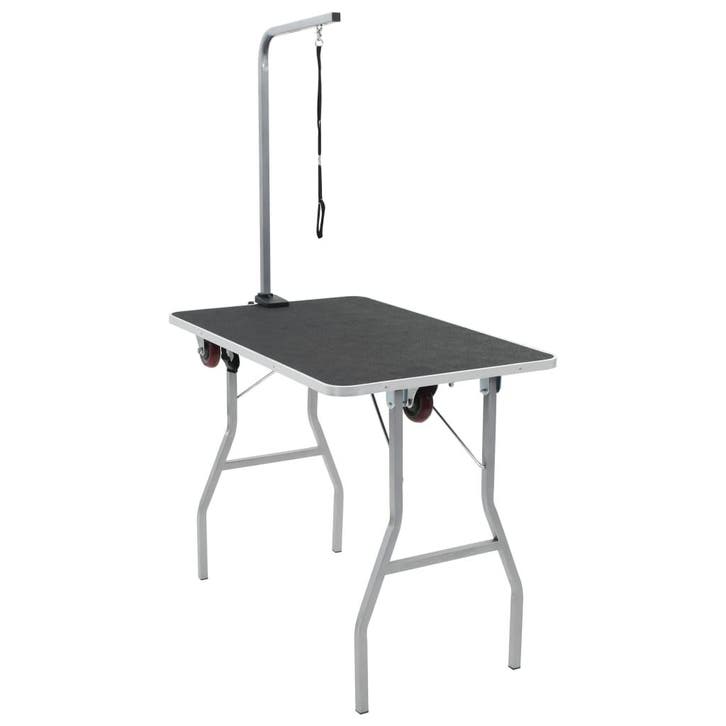 vidaXL Draagbare honden kaptafel met wielen, Animaux & Accessoires, Autres accessoires pour animaux, Envoi