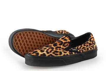 Vans Instappers in maat 37 Panter, Kleding | Dames, Schoenen, Overige kleuren, Verzenden, Instappers, Gedragen