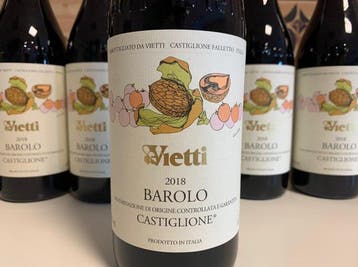 2018 Vietti Castiglione - Barolo - 6 Flessen (0.75 liter)
