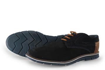 Bugatti Veterschoenen in maat 45 Blauw, Kleding | Heren, Schoenen, Bugatti, Gedragen, Veterschoenen, Verzenden