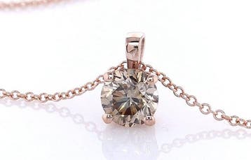 Zonder minimumprijs - Ketting met hanger - 14 karaat