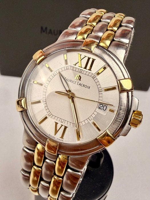 Maurice Lacroix - Calypso 38 mm Gold&Steel - Unisex - 2018, Bijoux, Sacs & Beauté, Montres | Hommes