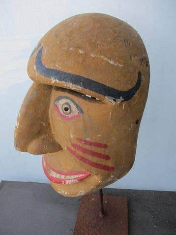 Masque stijl Inuit (Zonder minimumprijs), Antiquités & Art