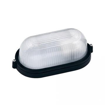 HLW LED NEMRUT Bulkhead lamp | E27 | Max. 60W | IP54 | Zwart, Verzenden, Nieuw