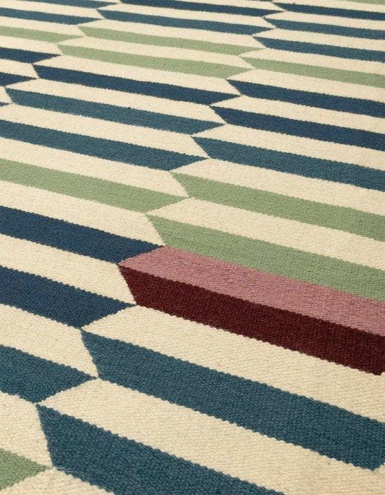Nilo Kilim - Kelim - 200 cm - 120 cm - Kilim de designer, Antiquités & Art, Art | Objets design