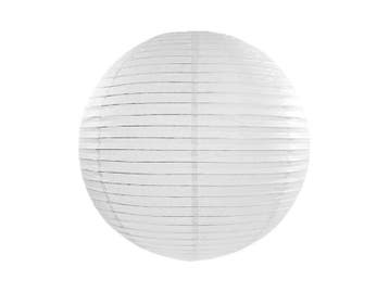 Witte Lampion Rond 35cm, Verzenden