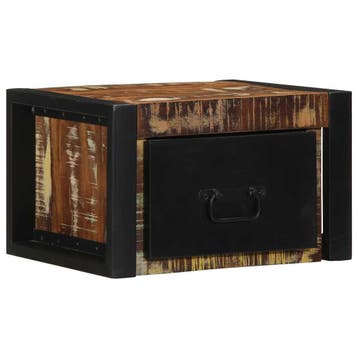 vidaXL Nachtkastje 40x35x25 cm massief gerecycled hout, Huis en Inrichting, Verzenden, Nieuw