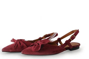 Manfield Ballerinas in maat 39 Rood, Kleding | Dames, Verzenden, Ballerina's, Manfield, Gedragen