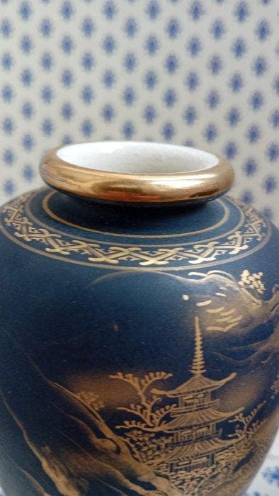 soko china - Vaas (2) - satsuma - paar vazen, Antiek en Kunst, Antiek | Overige Antiek