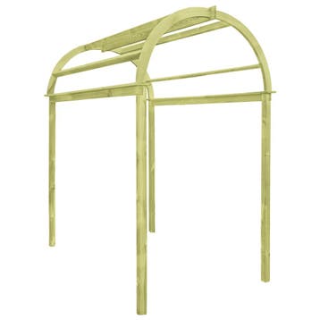 vidaXL Tuinboog 125x150x235 cm geïmpregneerd grenenhout, Tuin en Terras, Palen, Balken en Planken, Verzenden, Nieuw