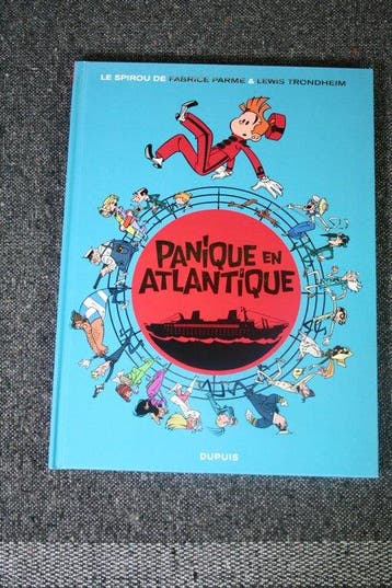 Spirou et Fantasio - Panique en Atlantique + dédicace - C -, Livres