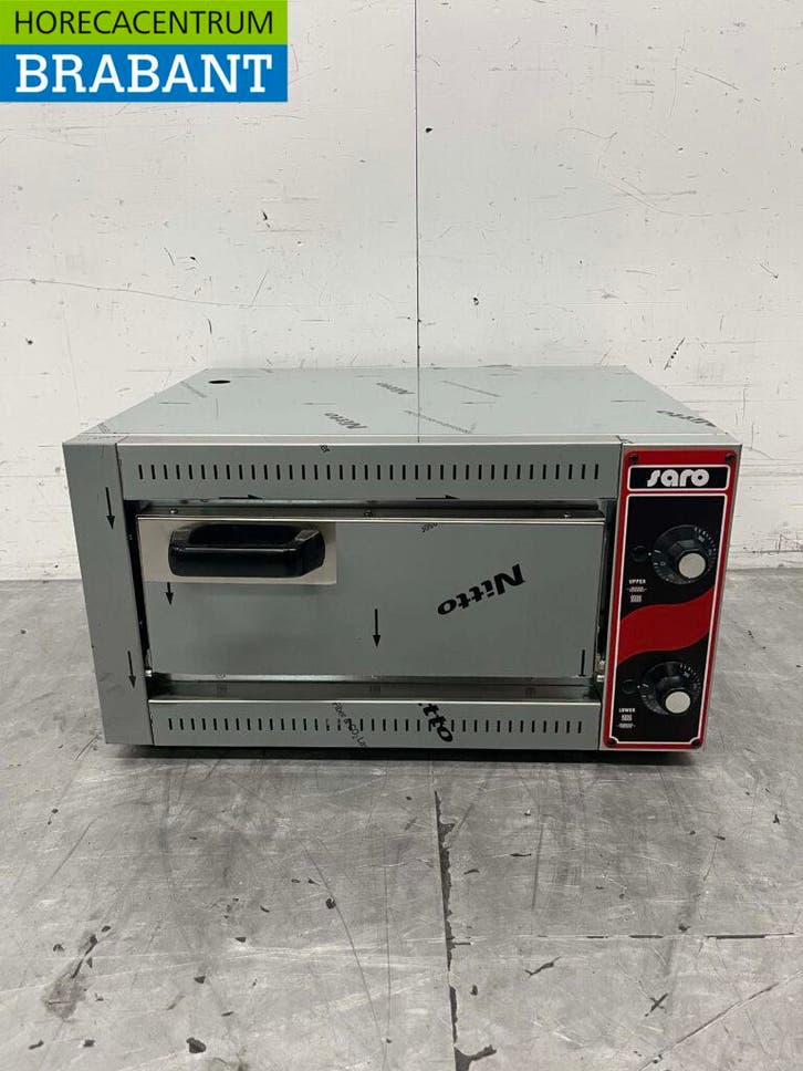 Four à pizza Saro Palermo en acier inoxydable 1 pizza 230V, Articles professionnels, Horeca | Autre, Envoi