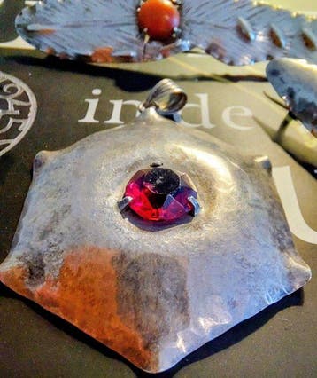 Argent - Broche - École d’Amsterdam 3x, Antiek en Kunst