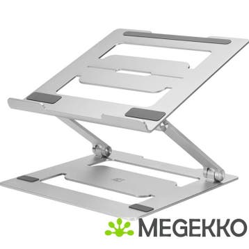 ACT Laptopstandaard aluminium, opvouwbaar, traploos in, Verzenden, Nieuw