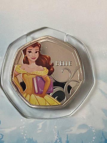 Monde. Medal ND Disney Princess (6 Medals) (Sans prix de, Postzegels en Munten