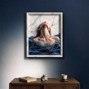 Makayhos - [Canvas] Sacred Submersion – Golden Rebirth