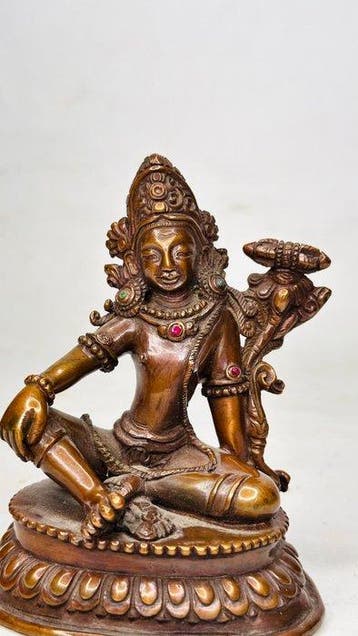 Bouddha en bronze - Tibet - Début du XXe siècle