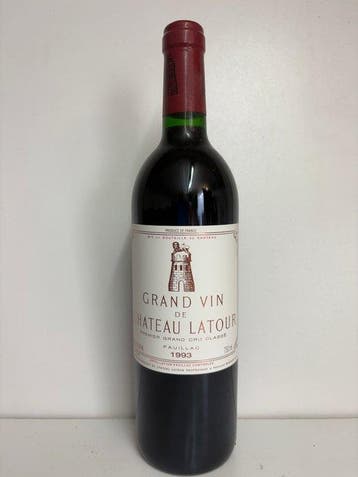 1993 Château Latour - Pauillac 1er Grand Cru Classé - 1 Fles, Nieuw