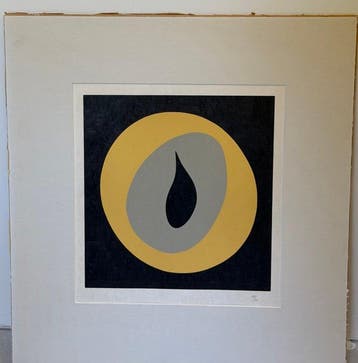 Jean Arp (1886-1966) - „Soleil recerclé XII