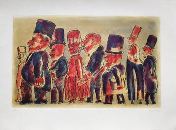 Franz Borghese (1941 - 2005) - Senza titolo