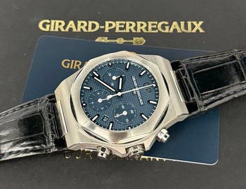 Girard-Perregaux - Laureato - 81020-11-431-BB4A - Homme -, Nieuw