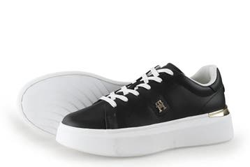 Tommy Hilfiger Sneakers in maat 39 Zwart, Verzenden, Sneakers