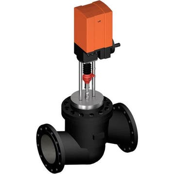 Vanne à Globe Belimo DN250 Bride 65mm Course Kvs1000 230VAC, Doe-het-zelf en Bouw, Verzenden, Nieuw