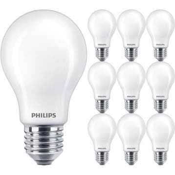 PHILIPS MASTER Value LEDbulb E27 Peer Mat 10 Pack 3.4W 2700K, Verzenden, Nieuw