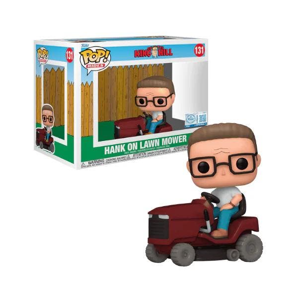 Funko Pop!  King of the Hill - Hank on Lawn Mower #131, Collections, Jouets miniatures, Envoi